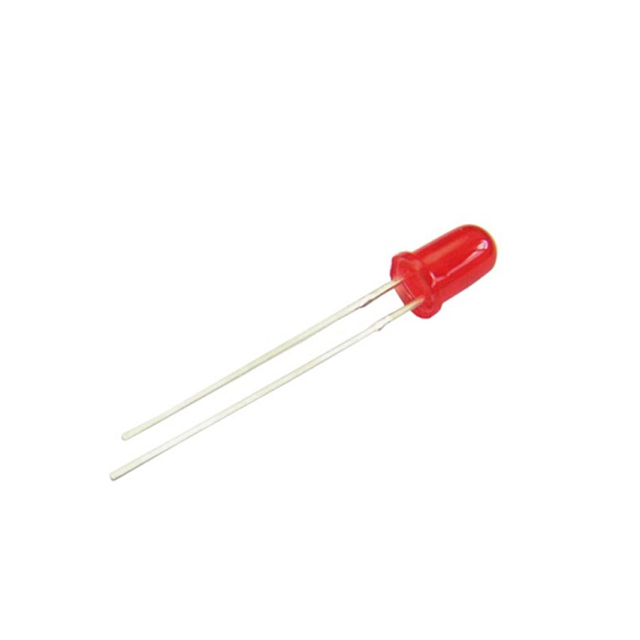 LED PTH 5mm Vermelho