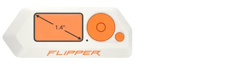 Tela do Flipper Zero