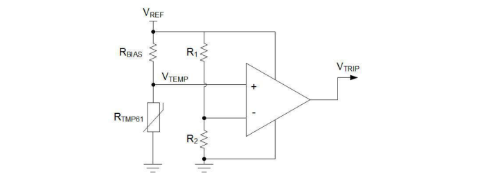 Temperature Switch Using TMP61-Q1