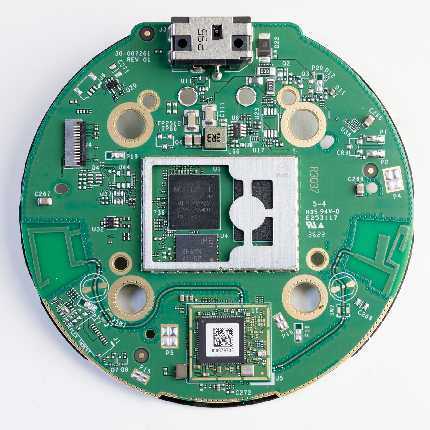Placa principal com SoC AZ2 Neural Edge