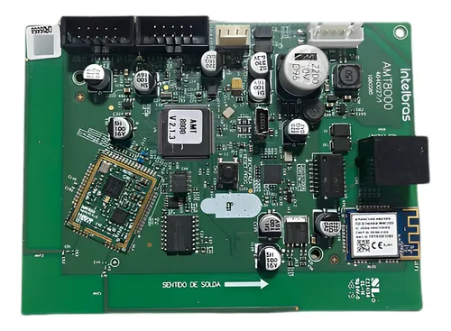 Placa CPU da central AMT 8000