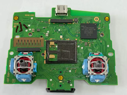 Placa de circuito interna do DualSense