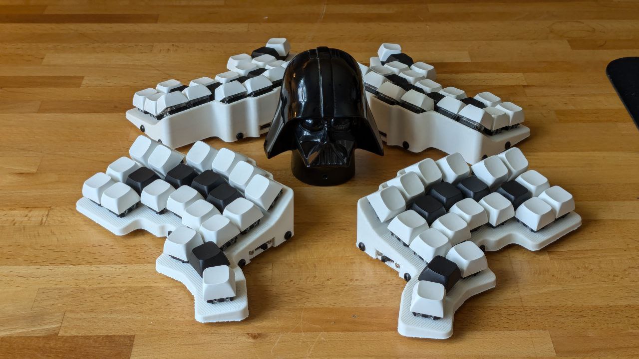 Corne 3D hand-wired